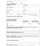 Accident Report Form Download Printable PDF Templateroller