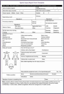 Accident Report Forms Template Lovely 5 Sample Injury Form Templates To