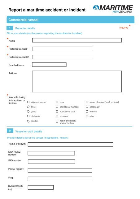 Accident Report Template HQ Printable Documents