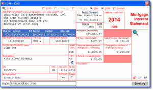 Account Abilitys 1098 User Interface Use Form 1098 To Report Mortgage