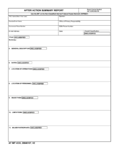 AF IMT Form 4330 Download Fillable PDF Or Fill Online After Action