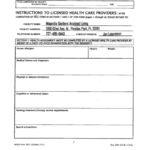 Ahca Form 1823 Resident Health Assessment For Assisted Living