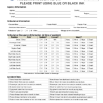 Alabama Ambulance Accident Report Form Download Printable PDF