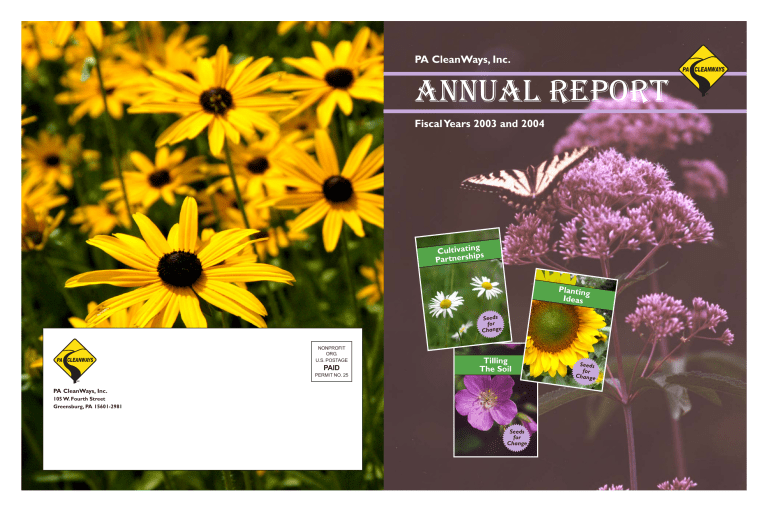 Annual Report Keep Pennsylvania Beautiful