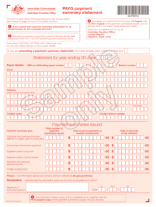 Ato 2022 Payment Summary Annual Report Form ReportForm