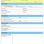 Australia Accident Incident Reporting Form Download Printable PDF