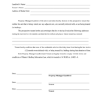 Bed Bug Disclosure Form Fill Out And Sign Printable PDF Template