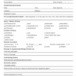 Best Template Incident Accident Report Form PDF Minasinternational