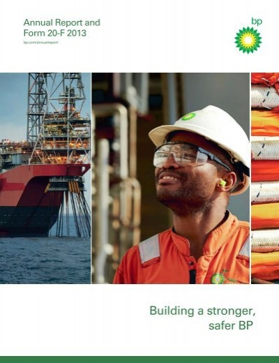 BP Annual Report and Form 20F 2013