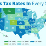 California Sales Tax Map Printable Maps
