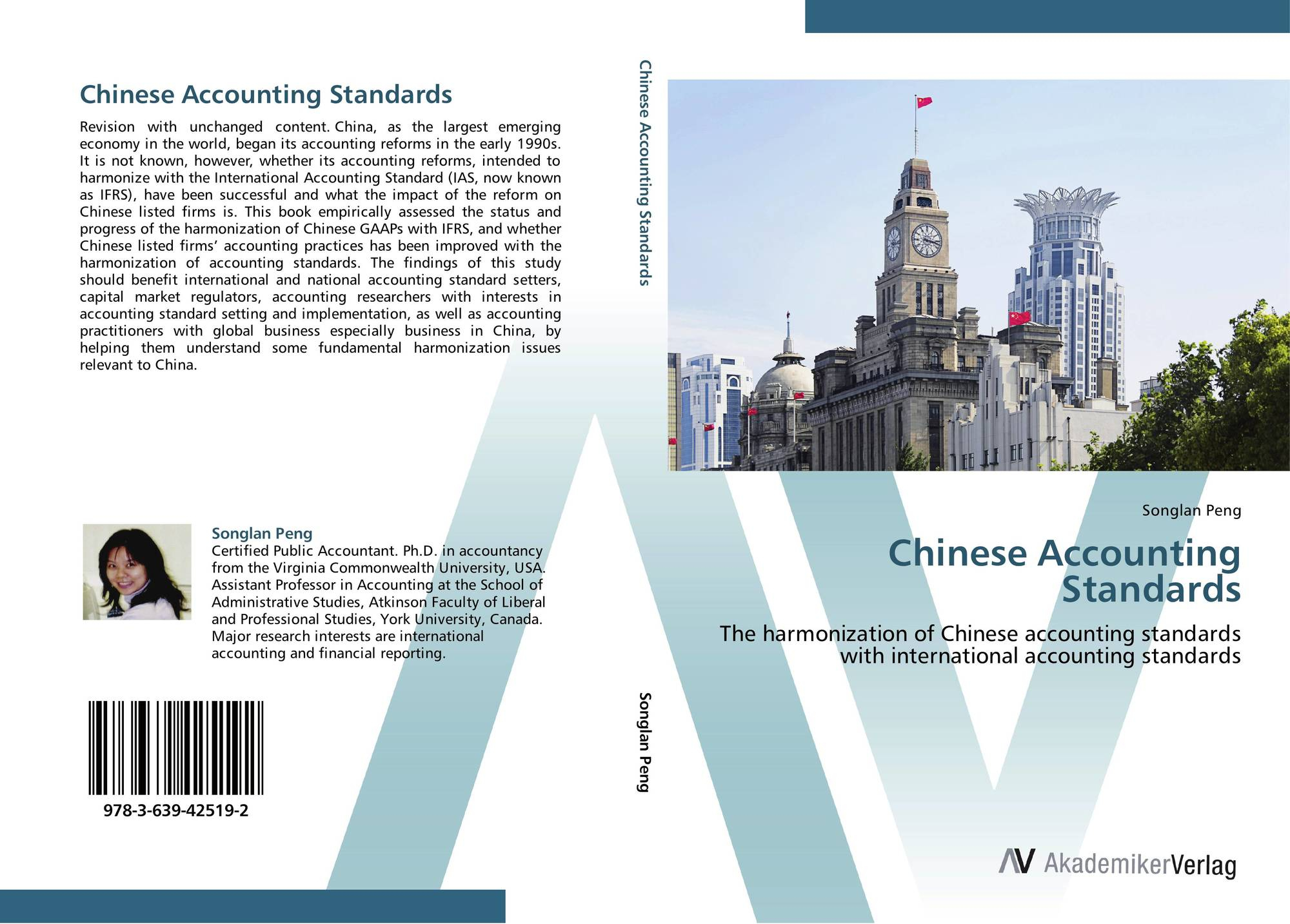 Chinese Accounting Standards 978 3 639 42519 2 3639425197