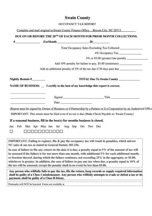 City Of Austin Hotel Occupancy Tax Report Form Printable Printable 