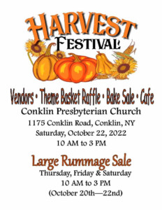 Conklin Presbyterian Annual Harvest Festival Equinox Broadcasting