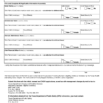 Criminal History Check Form 2022 EE2022