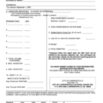 Distilled Spirits Excise Tax Reporting Form Printable Pdf Download