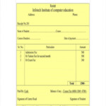 Editable 6 School Receipt Examples Samples Examples School Fee Receipt