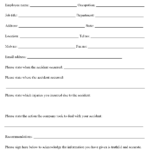 Employee Accident Report Form Pdf