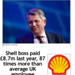 EnergyVoice Shell Boss Paid 8 7m Last Year 87 Times More Than