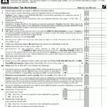 Estimated Tax Payment Worksheet 2023