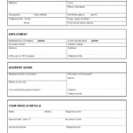 Examples Of Report Writing On Road Accidents Free Vehicle Accident Form