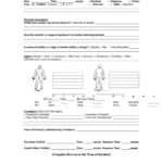 Fall Incident Report Form Printable Pdf Download