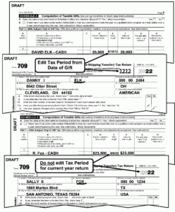 Federal Gift Tax Form 709 Gift Ftempo ED4