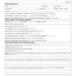 Fillable Dot Supervisor S Incident Investigation Report Of Occupational