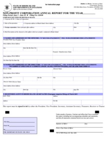 Fillable Form 631 2002 Non Profit Corporation Annual Report State