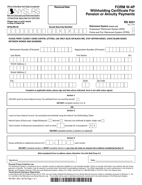 Fillable W 4p Form Printable Printable Forms Free Online