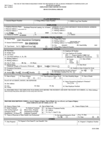 Fillable Wcc Form 2 Employer S First Report Of Injury Or Occupational