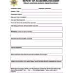 Florida Report Of Accident Incident Download Fillable PDF Templateroller
