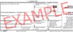 Form 1098 T Information Student Portal