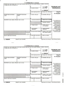 Form 1099 DIV Recipient Copy B