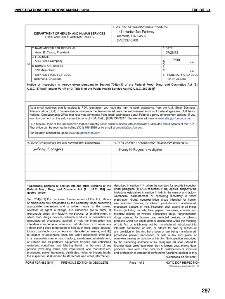 Form 482 Fill Out Sign Online DocHub