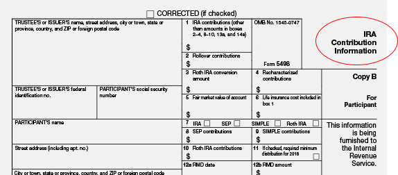 Form 5498 Community Tax