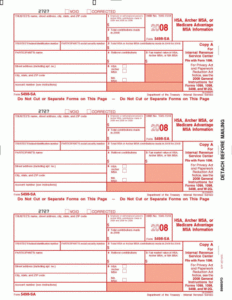 Form 5498 SA IRS Copy A