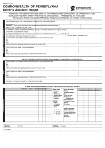 Form Aa 600 Driver S Accident Report Printable Pdf Download