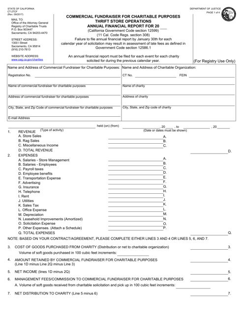 Form CT 2TCF Download Fillable PDF Or Fill Online Annual Financial 