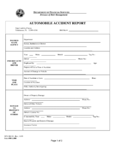 Form DFS D0 261 Download Printable PDF Or Fill Online Automobile