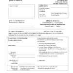 Form GAC11 2 Download Printable PDF Or Fill Online Affidavit Of Service