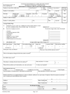 Form MN FR01 Download Fillable PDF First Report Of Injury Fill Out