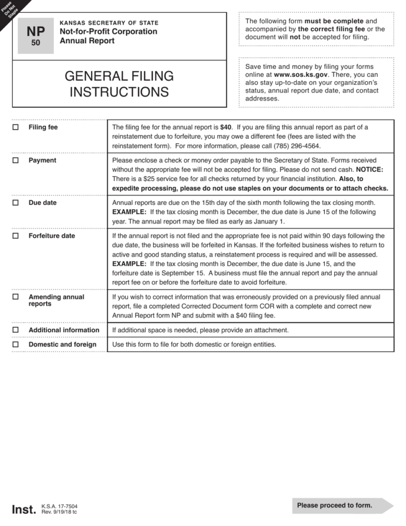 Form NP50 Download Fillable PDF Or Fill Online Not For Profit 