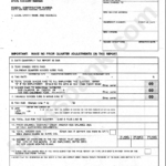 Form Tax020 Employer Quarterly Unemployment Insurance Tax Report