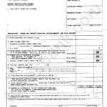 Form Tax020 Employer Quarterly Unemployment Insurance Tax Report