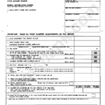 Form Tax020 Employer Quarterly Unemployment Insurance Tax Report