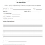 FREE 10 Fire Accident Report Samples Department Incident