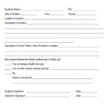 FREE 10 Laboratory Incident Report Samples Clinical Medical