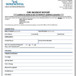 FREE 12 Sample Fire Incident Reports In PDF MS Word