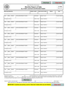 FREE 13 Sales Report Forms In PDF