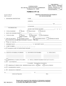 FREE 14 Missing Report Forms In MS Word PDF